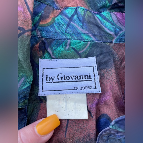 Vintage blouse floral - Picture 3 of 7